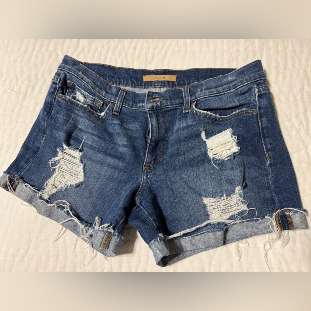 Joe's Jeans Blue Denim Shorts